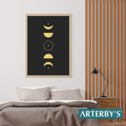 Illustrazione Fase Lunare e Fase Solare  - A0010 D0017-Arterby's-