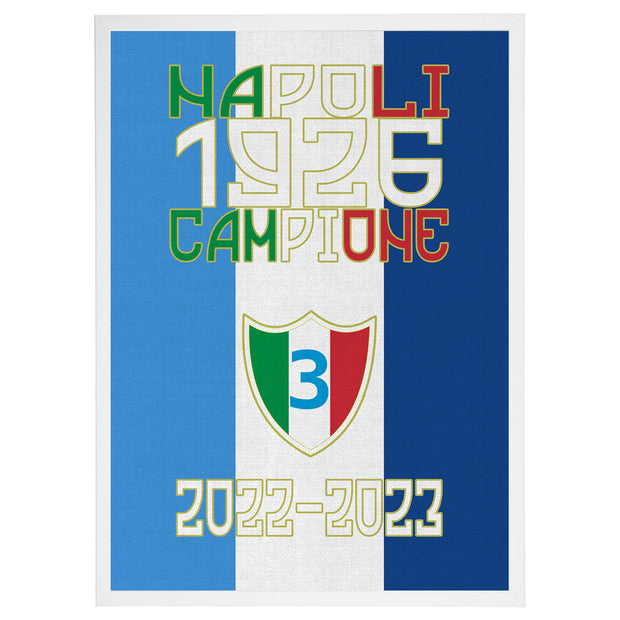Desenio Murando Paperschmiede Nacnic Heimlich leroy merlin Ikea Poster Store Napoli Campione Vittoria Scudetto Tricolore Ultras Parete Circolo Corteo Bandiera Calcio