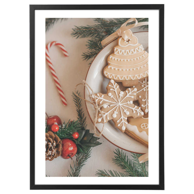 Quadro Natale - Christmas Biscuits Poster-Arterby&