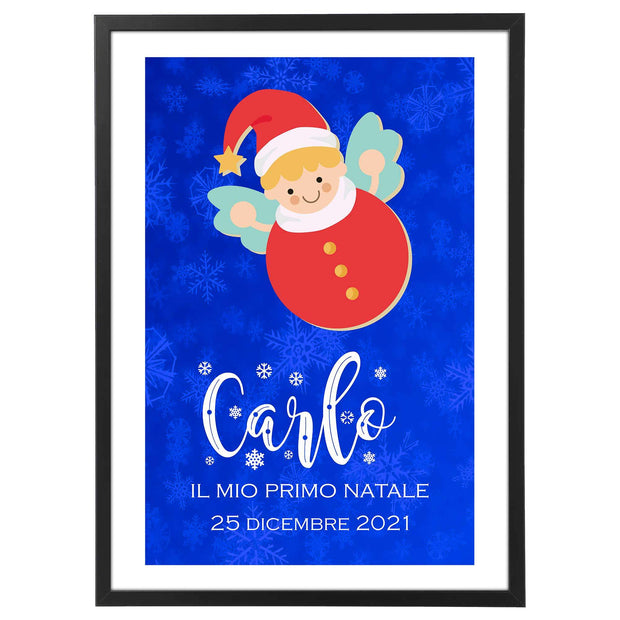 Quadro Bambini - Natale -Elfo di Natale Poster-Arterby&