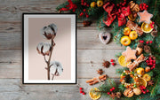 Quadro Natale -Cotton Flower Poster-Arterby's-