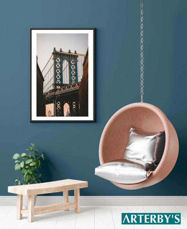 Quadro o Poster - Mappe e Città - Brooklyn Bridge Park, New York - Mod. 015-Arterby&