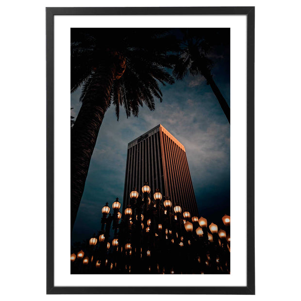 Quadro o Poster - Mappe e Città - County Museum of Art, Los Angeles - Mod. 021-Arterby&