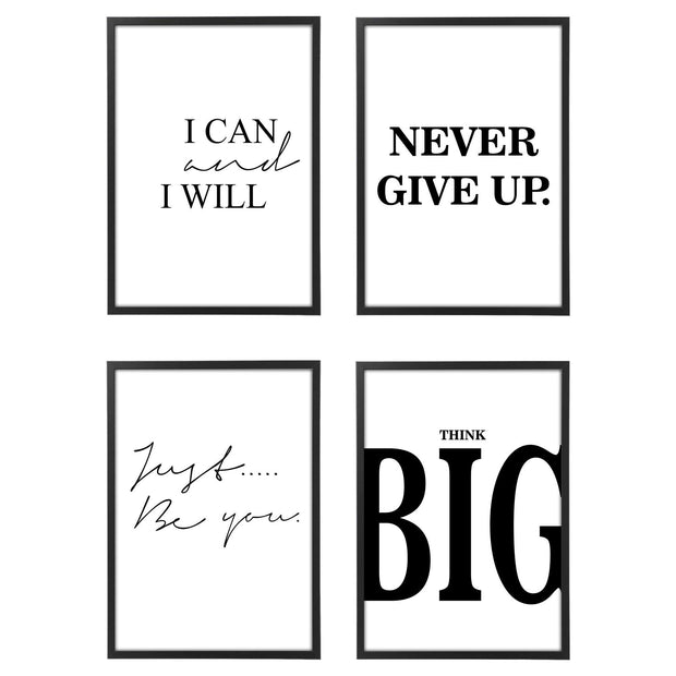 Never Give Up - Think BIG-Arterby&