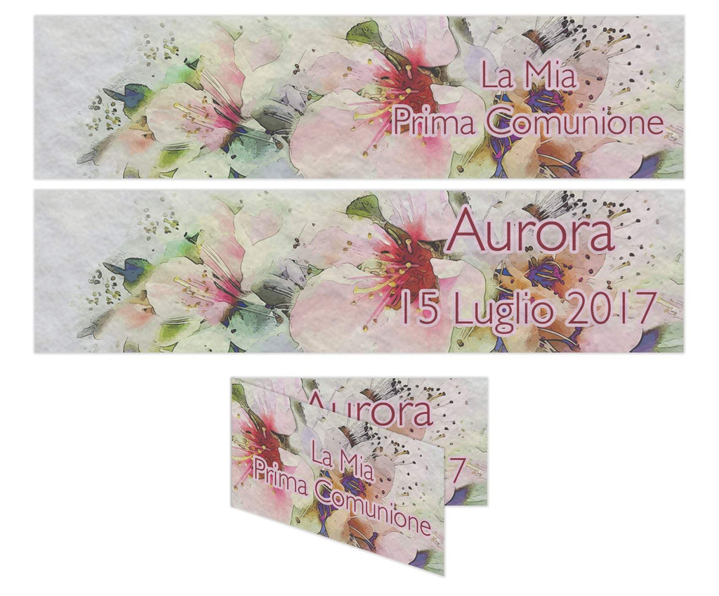Bigliettini Confetti Comunione - Bambina - Personalizzabile - 013 –  Arterby's