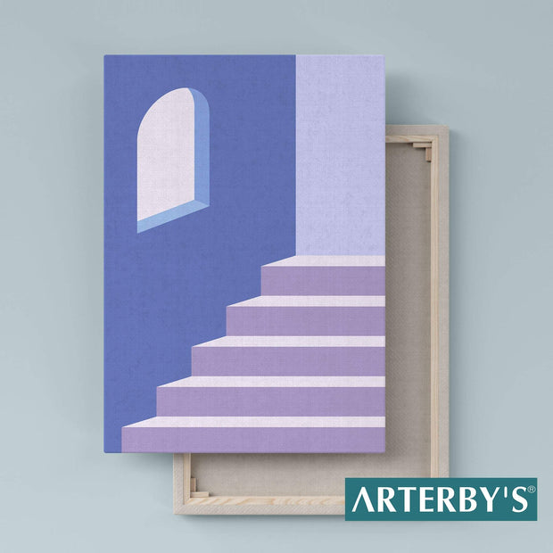 Illustrazione  Minimal Architettura Astratta  - A0011 D004-Arterby&