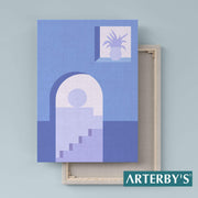 Illustrazione  Minimal Architettura Astratta  - A0011 D005-Arterby's-