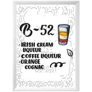 Desenio leroy merlin Ikea Poster Store Film Parete Manifesto Cornici Linea Astratta Party  Martini Caipirinha Daiquiri margarita Negroni Moscow mule b-52 cosmopolitan cuba libre bloody mary pina colada mojito mai tai old fashioned manhattan el diablo