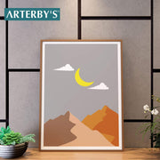 Arte Astratta Moderna Paesaggio - A003 D0010-Arterby's-