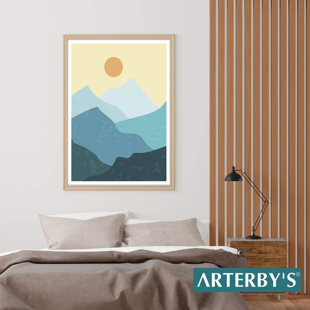 Arte Astratta Moderna Paesaggio - A003 D0013-Arterby&