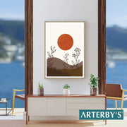 Arte Astratta Moderna Paesaggio - A003 D0017-Arterby's-