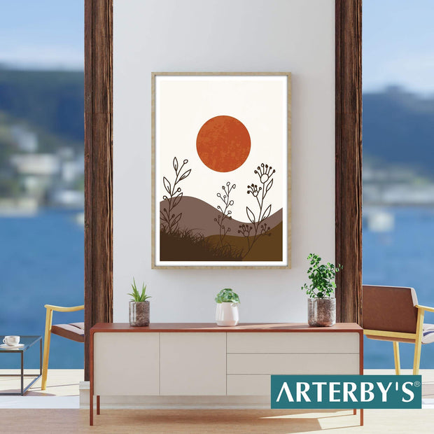 Arte Astratta Moderna Paesaggio - A003 D0017-Arterby&