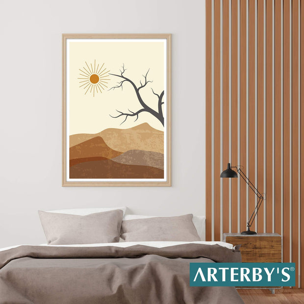 Arte Astratta Moderna Paesaggio - A003 D0019-Arterby&