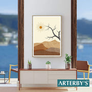 Arte Astratta Moderna Paesaggio - A003 D0019-Arterby's-