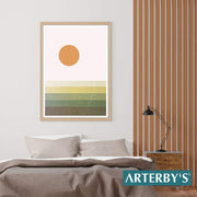 Arte Astratta Moderna Paesaggio - A003 D001-Arterby's-