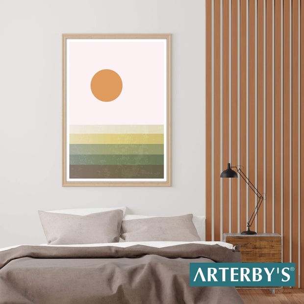 Arte Astratta Moderna Paesaggio - A003 D001-Arterby&