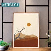 Arte Astratta Moderna Paesaggio - A003 D0020-Arterby's-