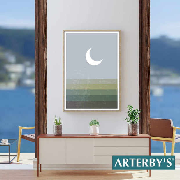 Arte Astratta Moderna Paesaggio - A003 D002-Arterby&
