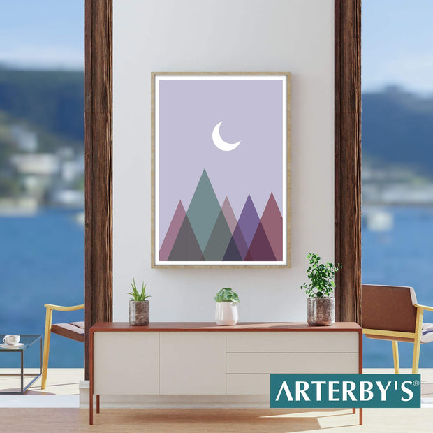 Arte Astratta Moderna Paesaggio - A003 D004-Arterby&