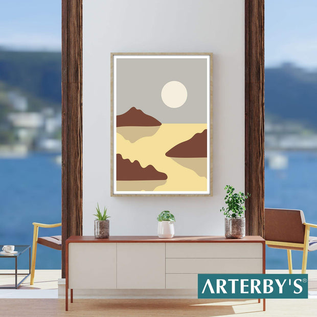 Arte Astratta Moderna Paesaggio - A003 D005-Arterby&