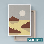 Arte Astratta Moderna Paesaggio - A003 D005-Arterby's-