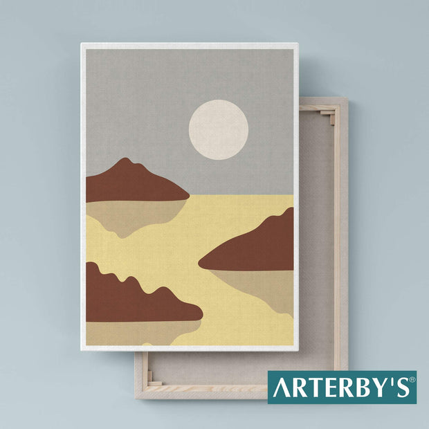 Arte Astratta Moderna Paesaggio - A003 D005-Arterby&