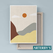 Arte Astratta Moderna Paesaggio - A003 D006-Arterby's-