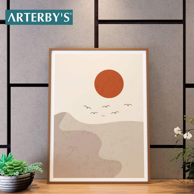 Arte Astratta Moderna Paesaggio - A003 D007-Arterby&
