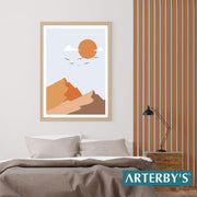 Arte Astratta Moderna Paesaggio - A003 D009-Arterby's-