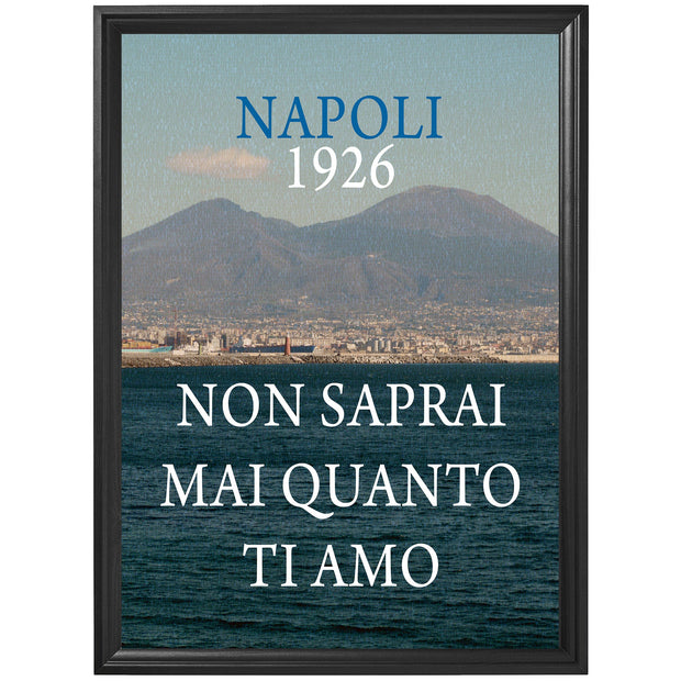 Desenio Murando Paperschmiede Nacnic Heimlich leroy merlin Ikea Poster Store Napoli Campione Vittoria Scudetto Tricolore Ultras Parete Circolo Corteo Bandiera Calcio