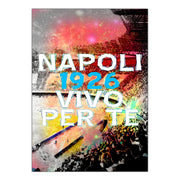 Desenio Murando Paperschmiede Nacnic Heimlich leroy merlin Ikea Poster Store Napoli Campione Vittoria Scudetto Tricolore Ultras Parete Circolo Corteo Bandiera Calcio