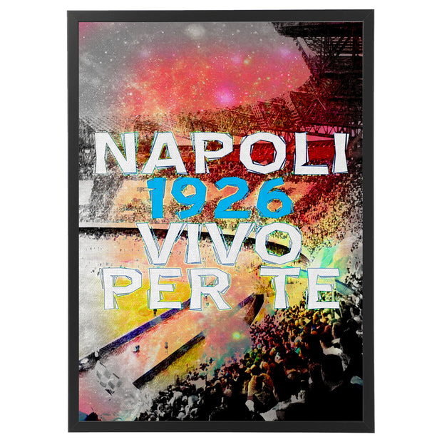 Desenio Murando Paperschmiede Nacnic Heimlich leroy merlin Ikea Poster Store Napoli Campione Vittoria Scudetto Tricolore Ultras Parete Circolo Corteo Bandiera Calcio