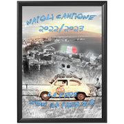 Desenio Murando Paperschmiede Nacnic Heimlich leroy merlin Ikea Poster Store Napoli Campione Vittoria Scudetto Tricolore Ultras Parete Circolo Corteo Bandiera Calcio