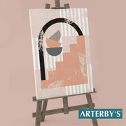 Arte Astratta Moderna Boho Creativa Forme - A006 D0014-Arterby's-