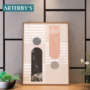 Arte Astratta Moderna Boho Creativa Forme - A006 D001-Arterby's-