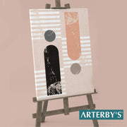 Arte Astratta Moderna Boho Creativa Forme - A006 D001-Arterby's-