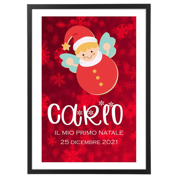 Quadro Bambini - Natale -Elfo di Natale Poster-Arterby&