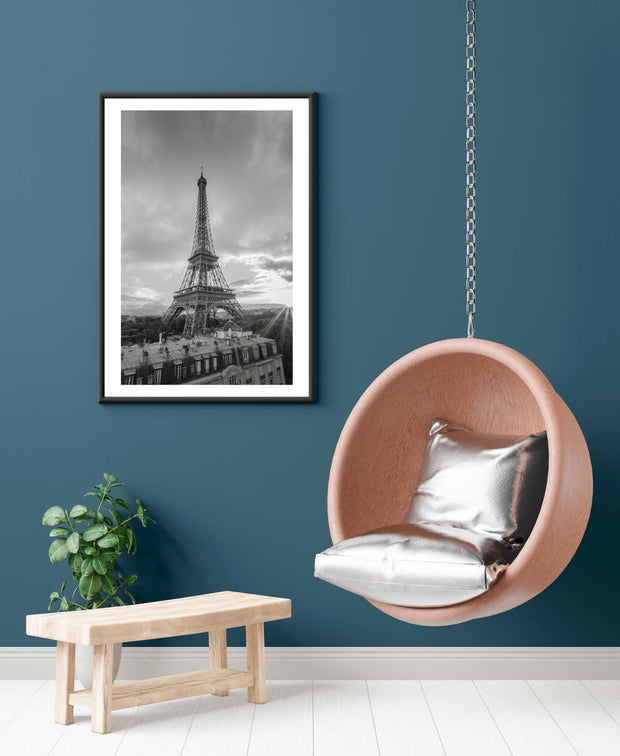 Quadro o Poster - Mappe e Città - Torre Eiffel, Parigi - Mod. 005-Arterby&
