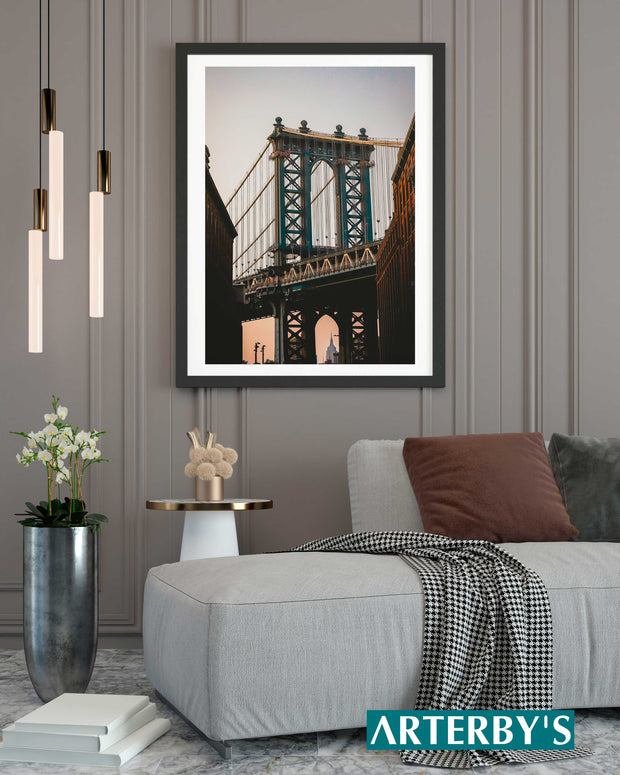 Quadro o Poster - Mappe e Città - Brooklyn Bridge Park, New York - Mod. 015-Arterby&