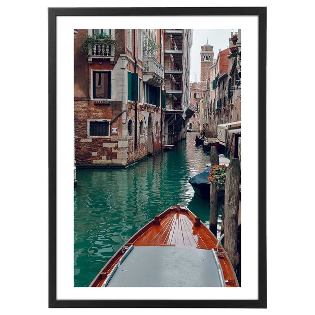 Quadro o Poster - Mappe e Città - Gondola, Venezia - Mod. 018-Arterby&
