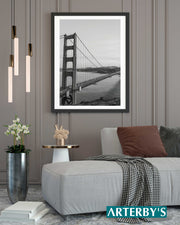 Quadro o Poster - Mappe e Città - Golden Gate Bridge, San Francisco - Mod. 027-Arterby's-