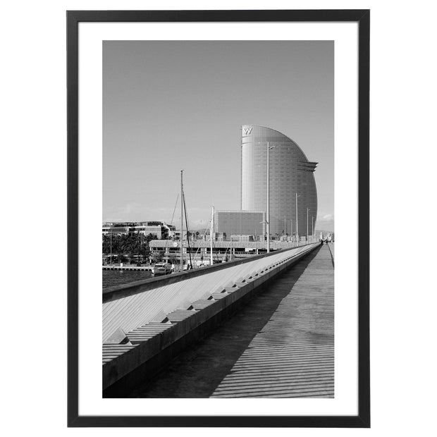 Quadro o Poster - Mappe e Città - City Buildings, Barcellona - Mod. 030-Arterby&