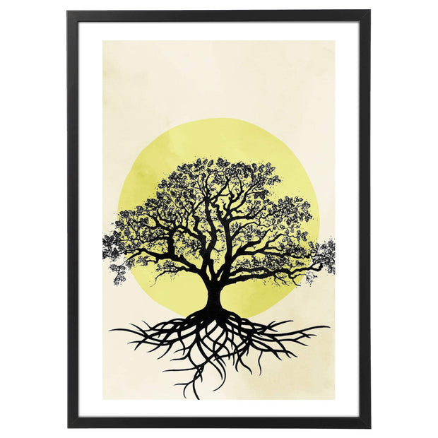 Drawing Tree Life Poster-Arterby&