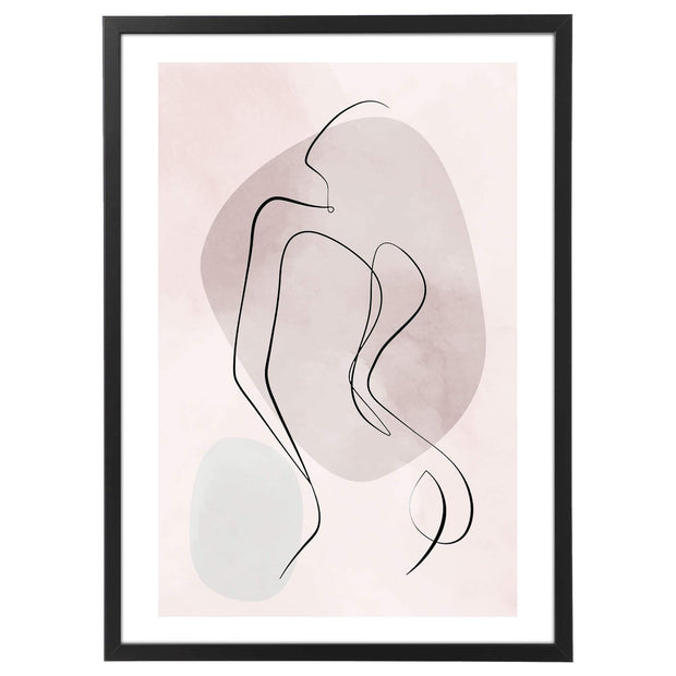 Line Body Female Poster-Arterby&