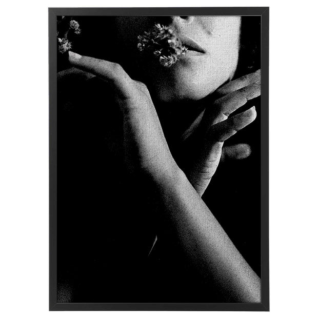 Hands and flower on lips-Arterby&