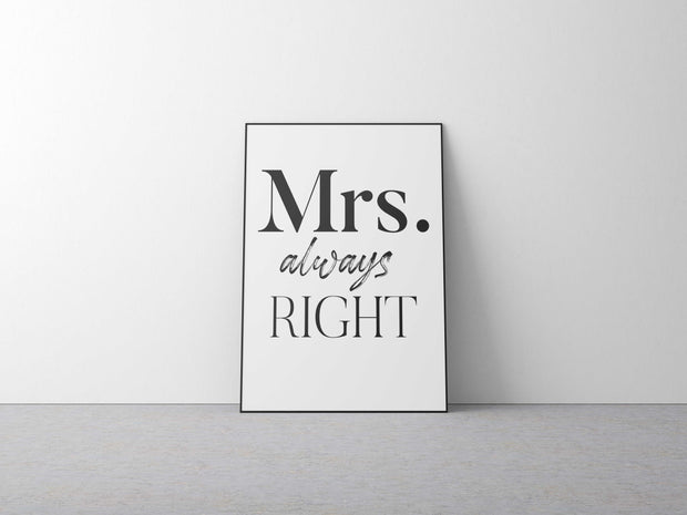 Mrs always Right-Arterby&