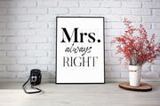 Mrs always Right-Arterby's-