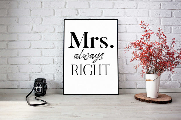 Mrs always Right-Arterby&